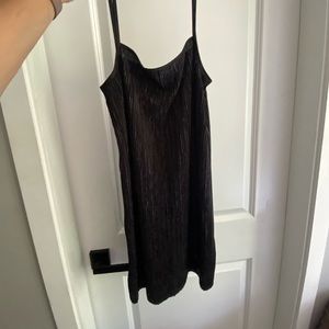 Black slip dress. Never worn. From Oak and Fort
